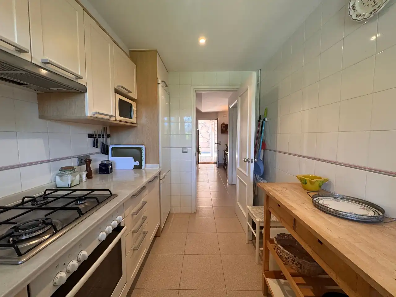 Küche von Haus oder Chalet zum Verkauf in Palafrugell mit Klimaanlage, Privatgarten und Terrasse