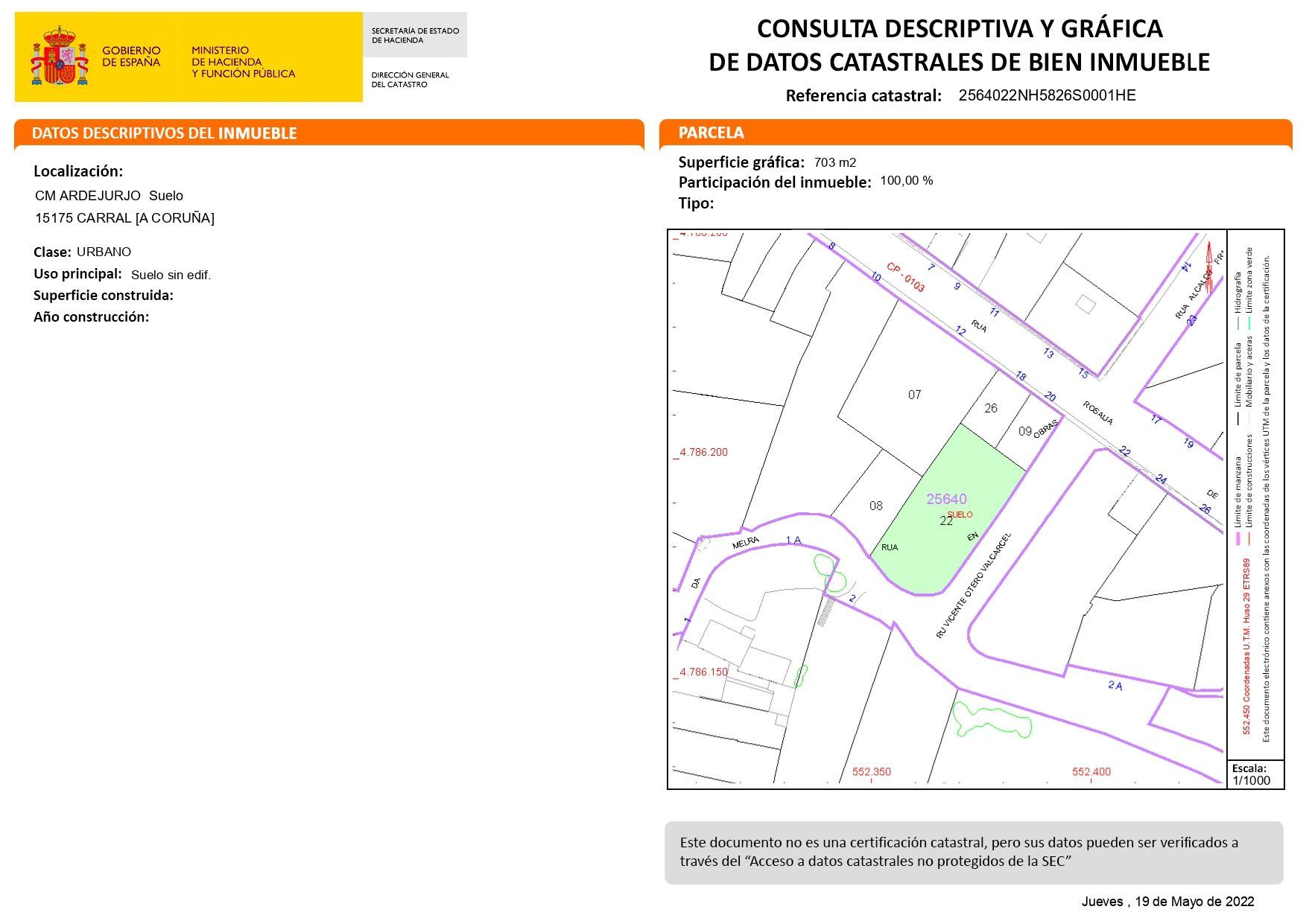 Residencial en venda en Carral