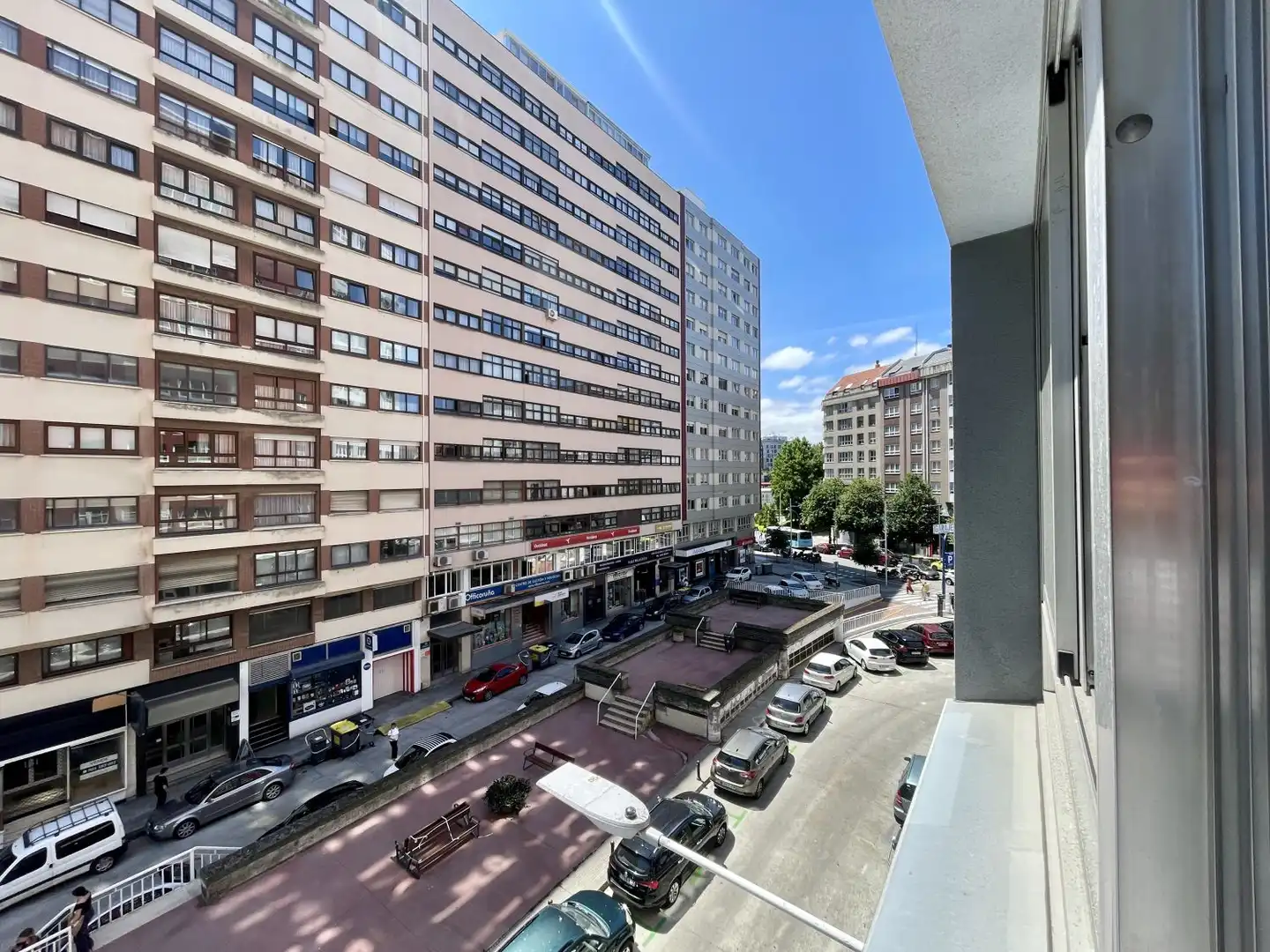 Exterior view of Flat for sale in A Coruña Capital 