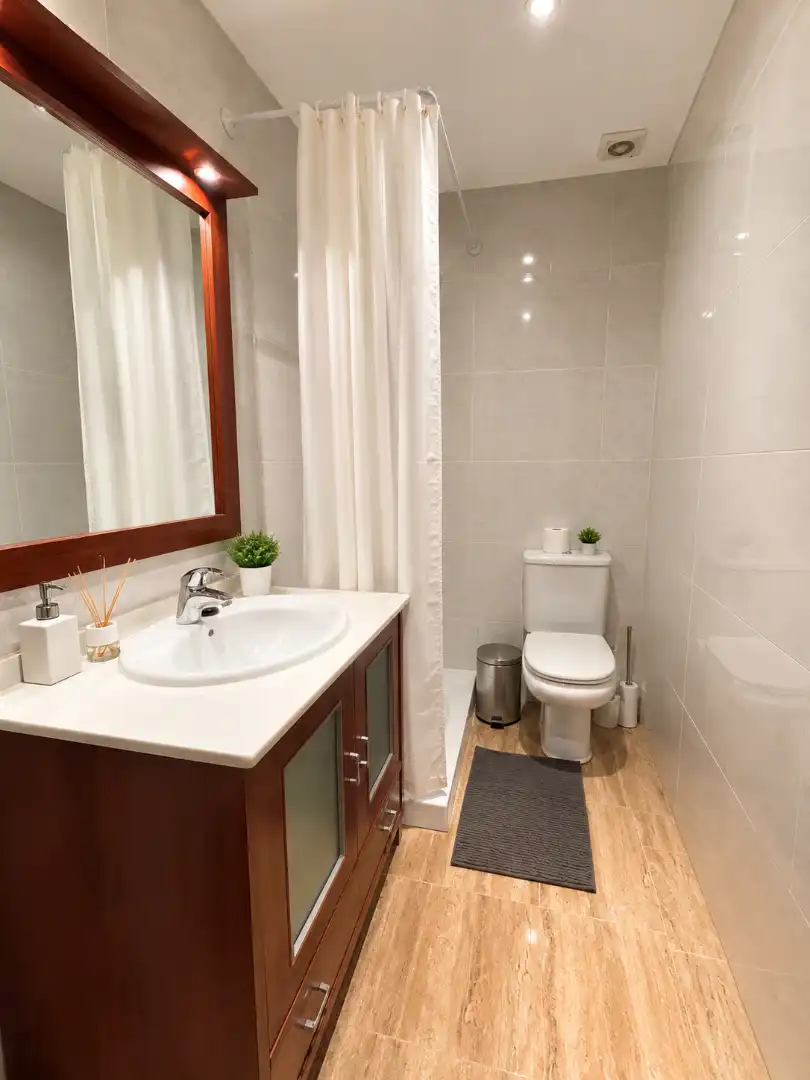 Bathroom of Attic for rent in Marbella  with Air Conditioner, Furnished and Pets allowed