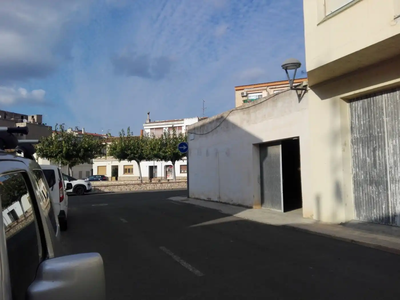 Vista exterior de Garatge en venda en Móra la Nova