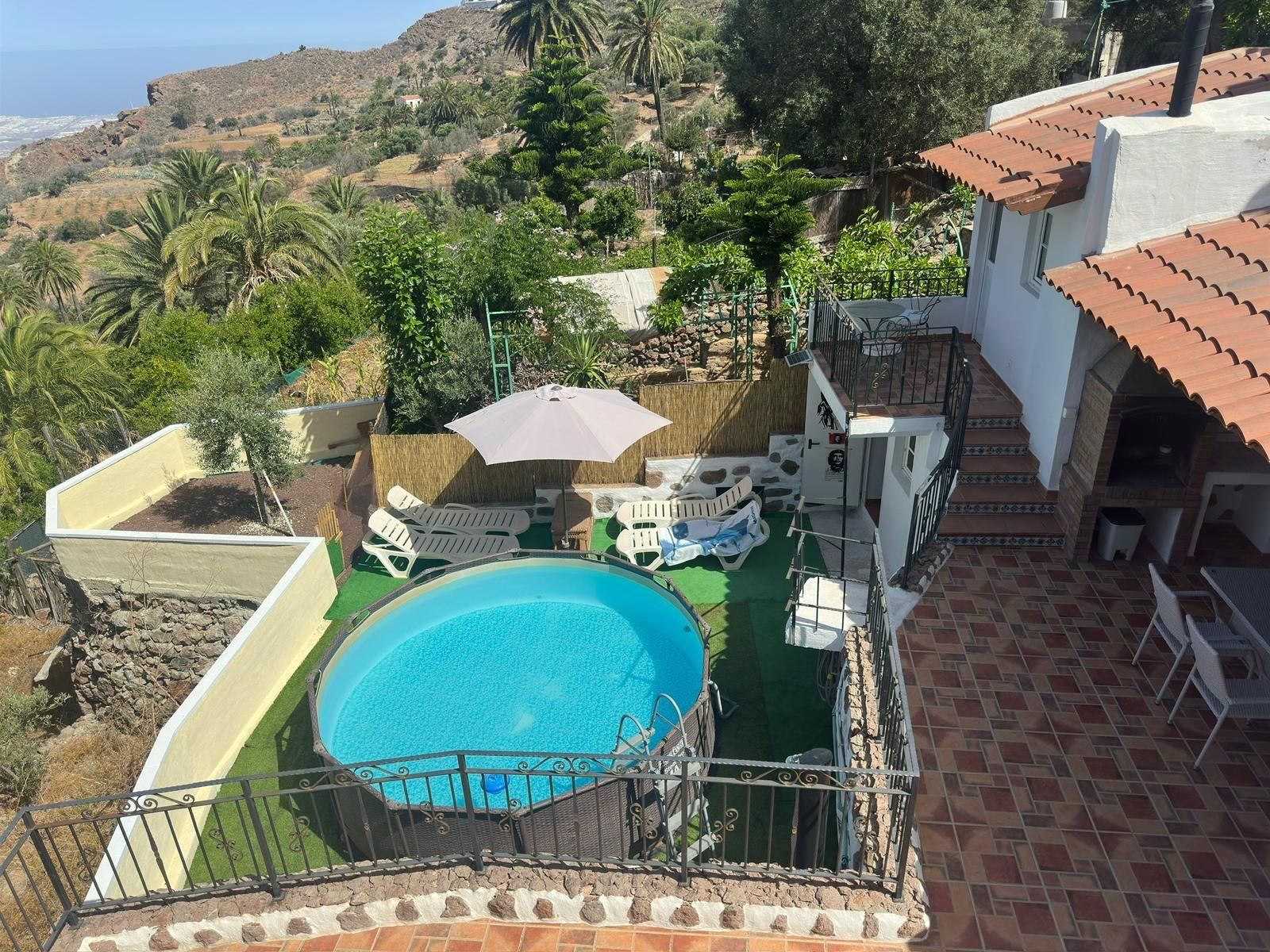 Piscina de Casa o xalet en venda en Agüimes