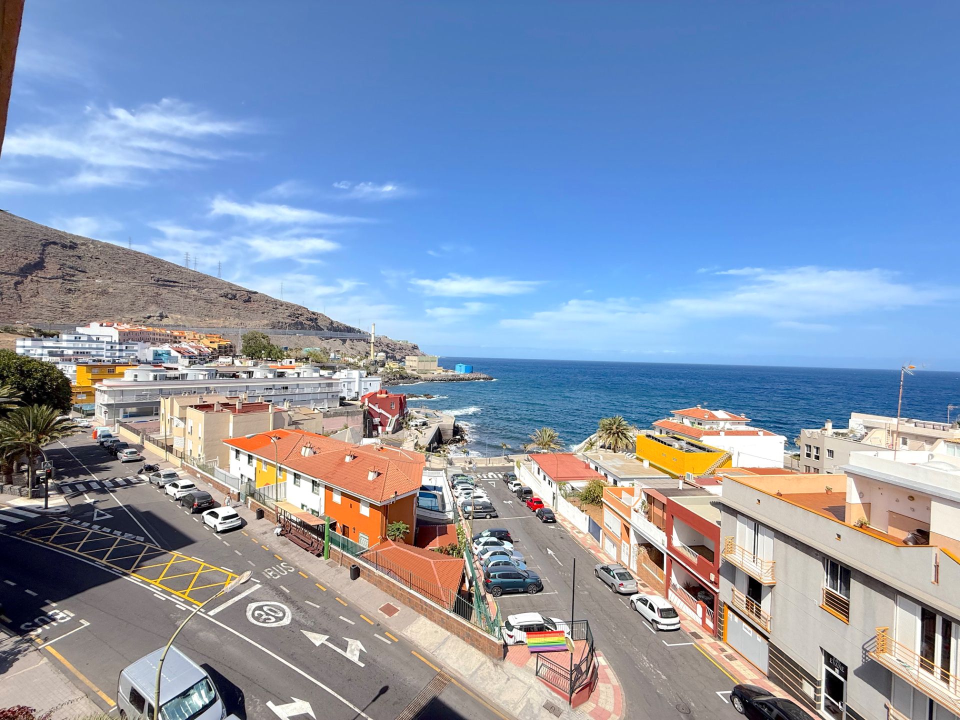 Exterior view of Flat for sale in Candelaria  with Air Conditioner, Parquet flooring and Terrace