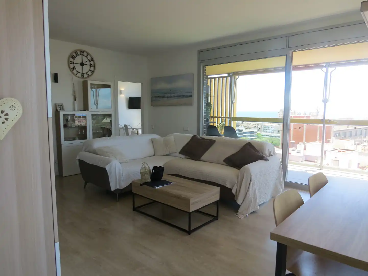 Living room of Attic for sale in Mataró  with Air Conditioner, Heating and Private garden
