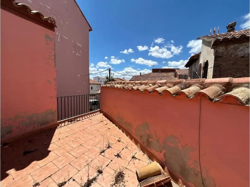 Vista exterior de Casa o chalet en venta en El Pobo con Terraza