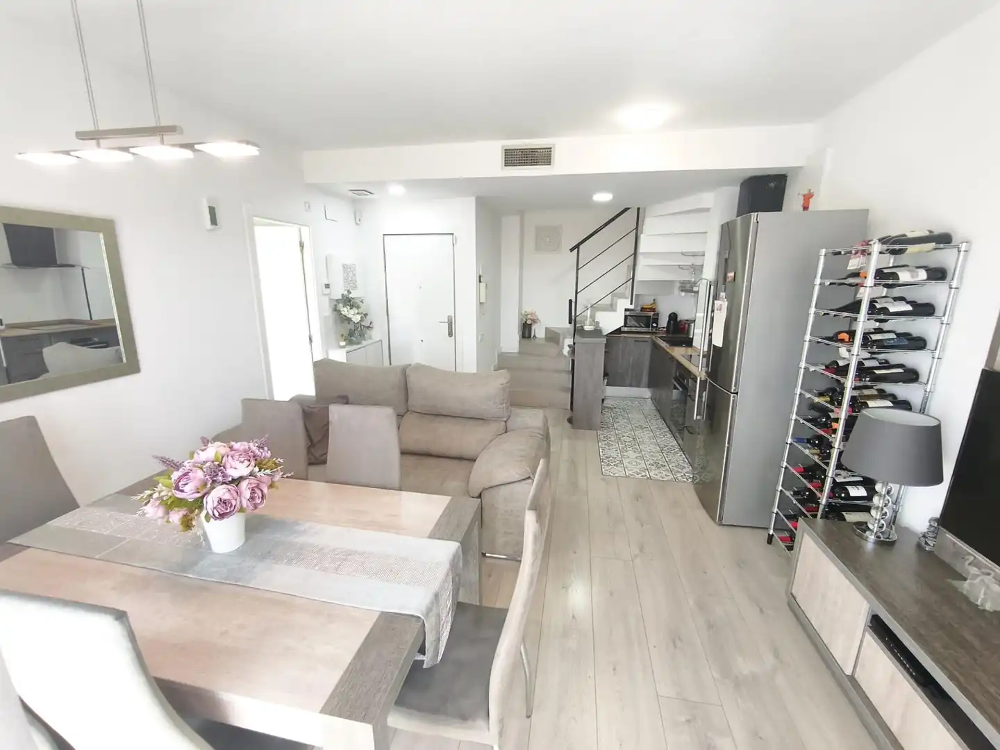 Sala de estar de Piso en venta en Terrassa con Aire acondicionado, Parquet y Alarma