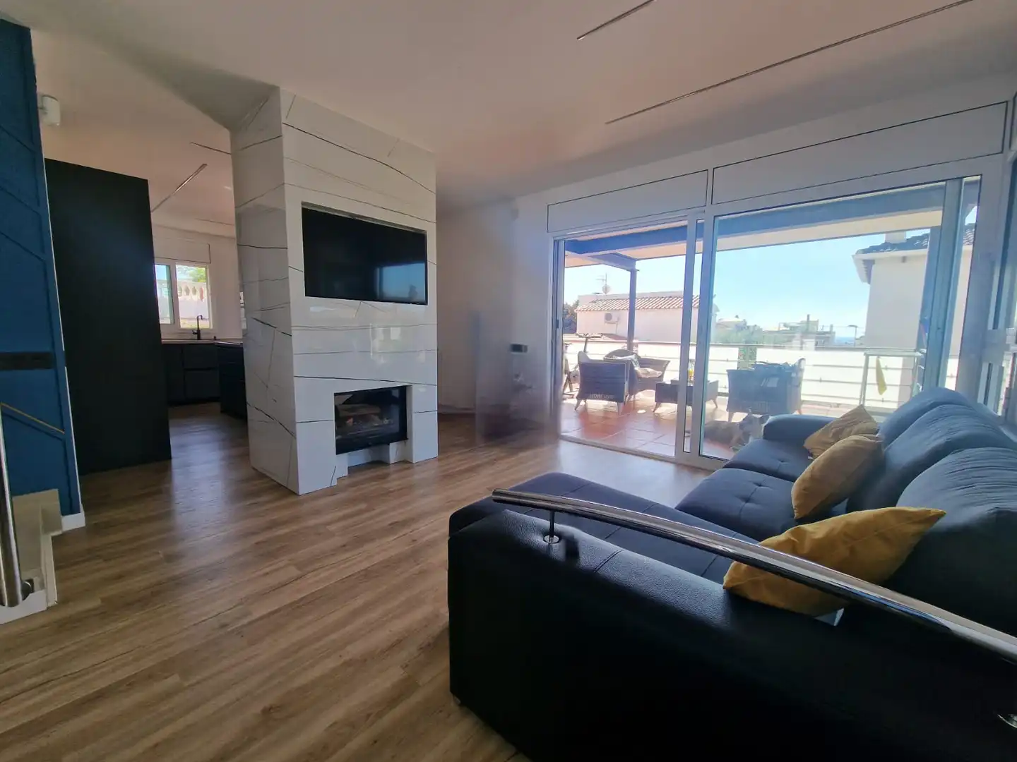 Living room of Houses for sale in Cunit  with Air Conditioner, Heating and Private garden