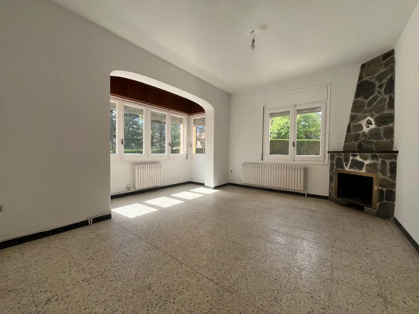 Living room of Detached homes for sale in Sant Hilari Sacalm  with Heating and Balcony
