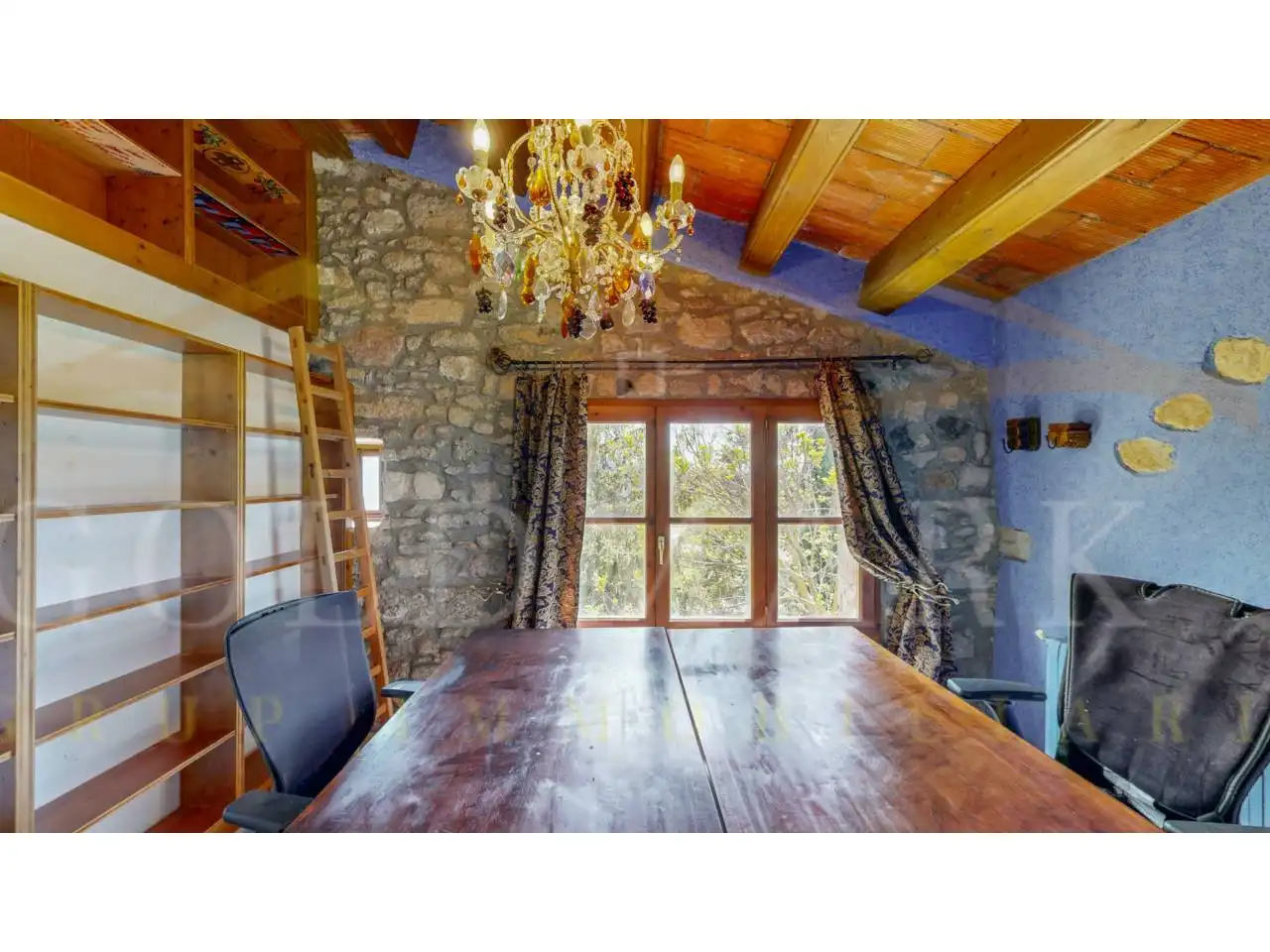Comedor de Finca rústica en venta en Sant Jaume de Frontanyà con Calefacción y Jardín privado