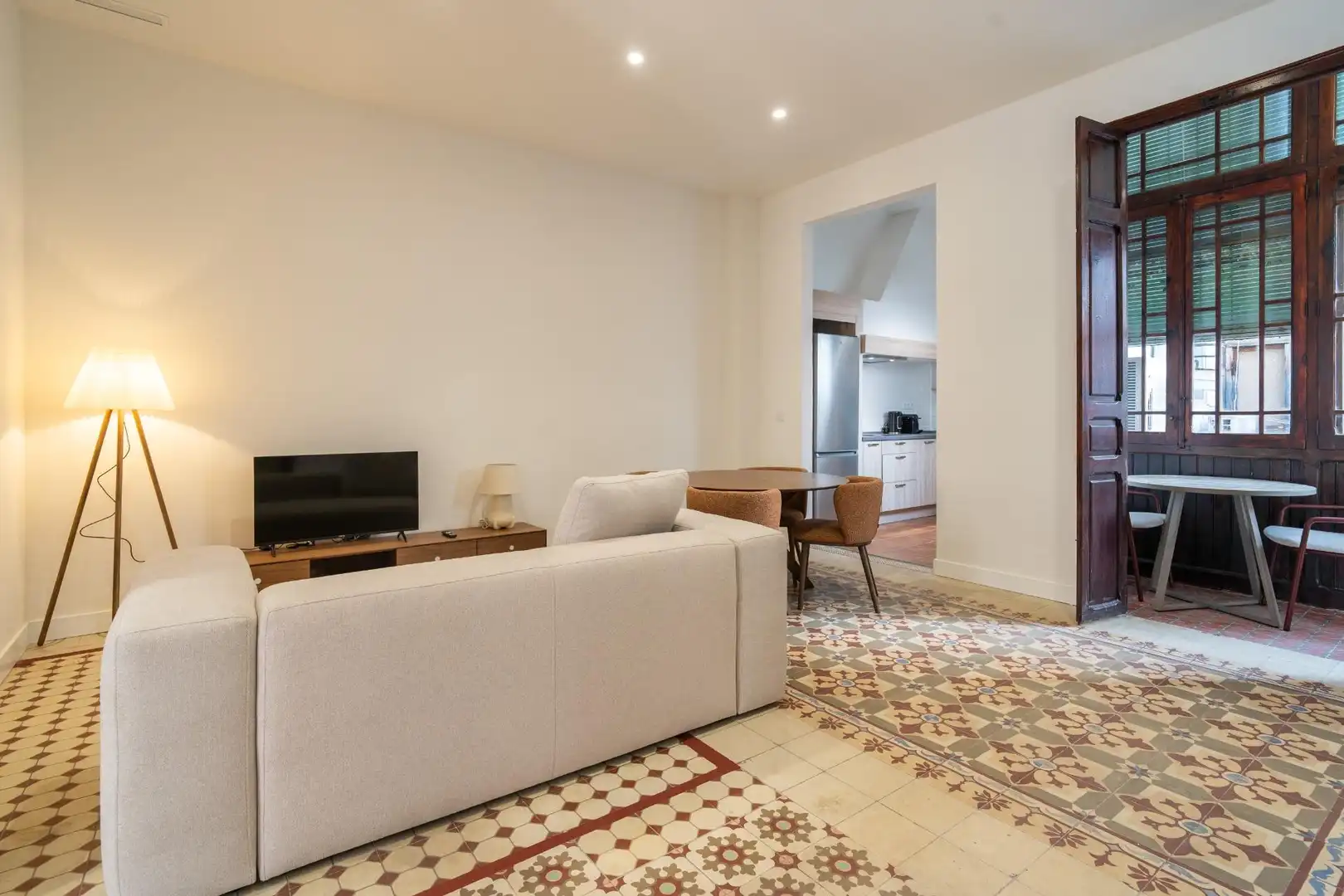Living room of Flat for rent in Poblats Marítims