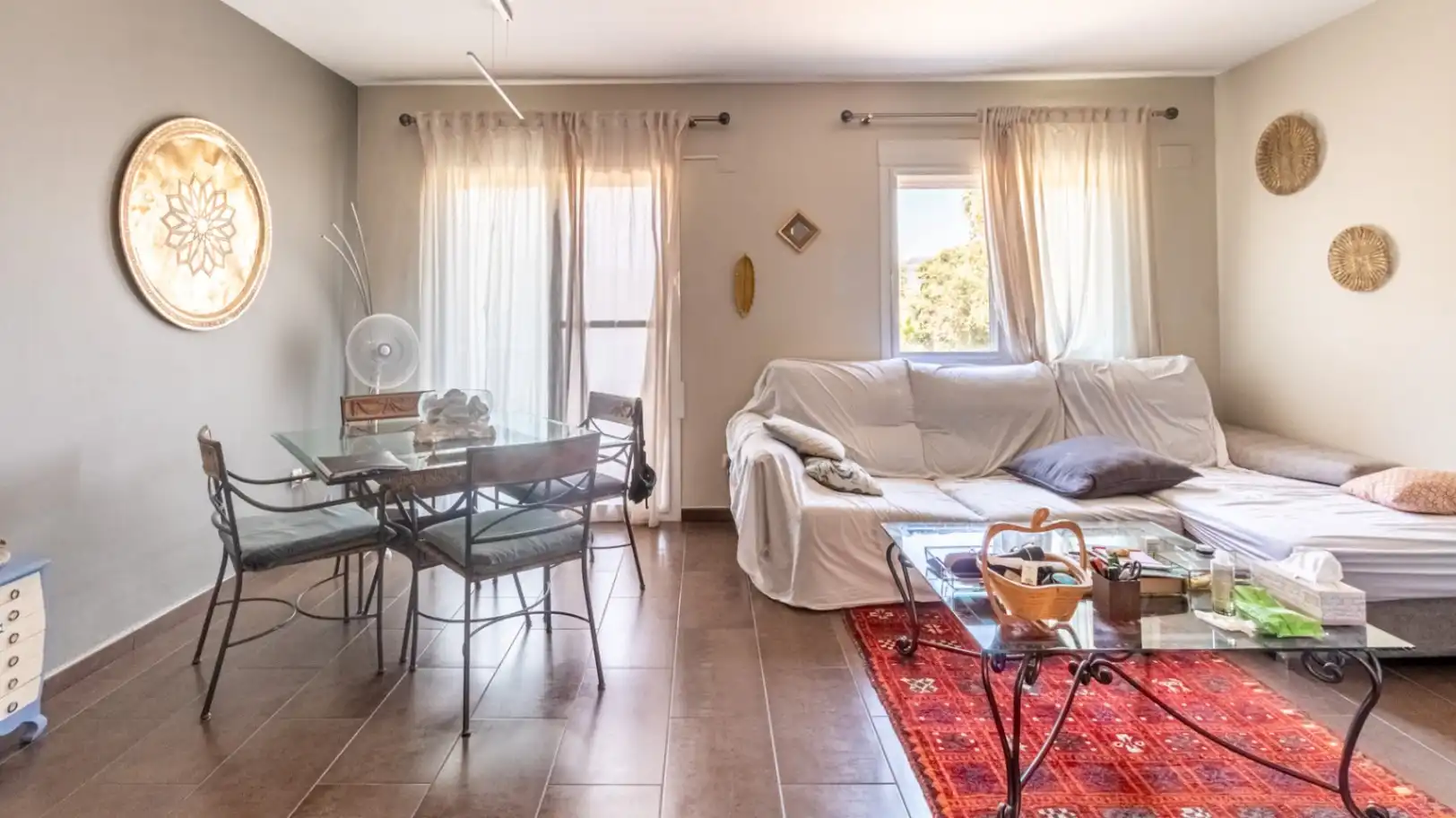 Sala de estar de Casa o chalet en venta en Potries con Aire acondicionado, Calefacción y Terraza