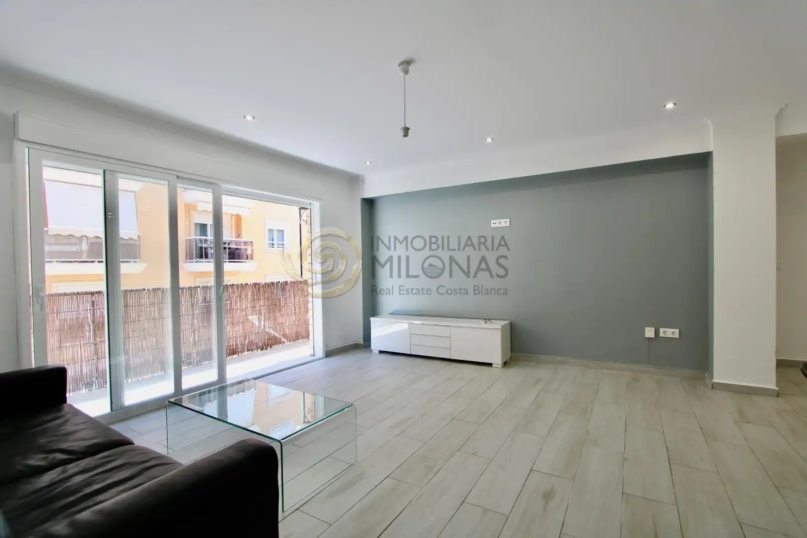 Living room of Flat for sale in Jávea / Xàbia  with Air Conditioner, Terrace and Furnished