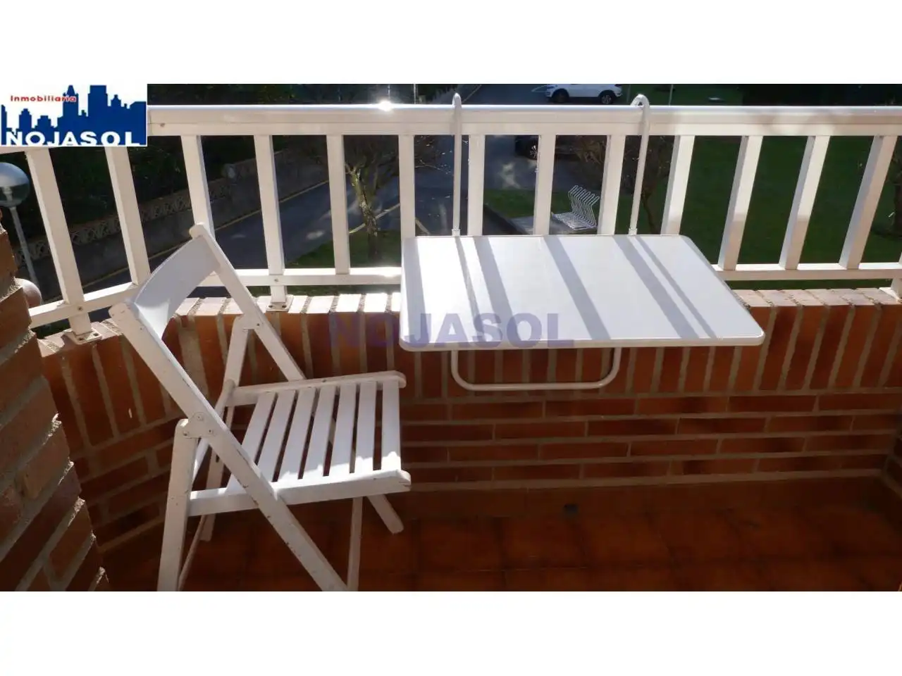 Terraza de Apartamento de alquiler en Noja con Calefacción, Parquet y Terraza
