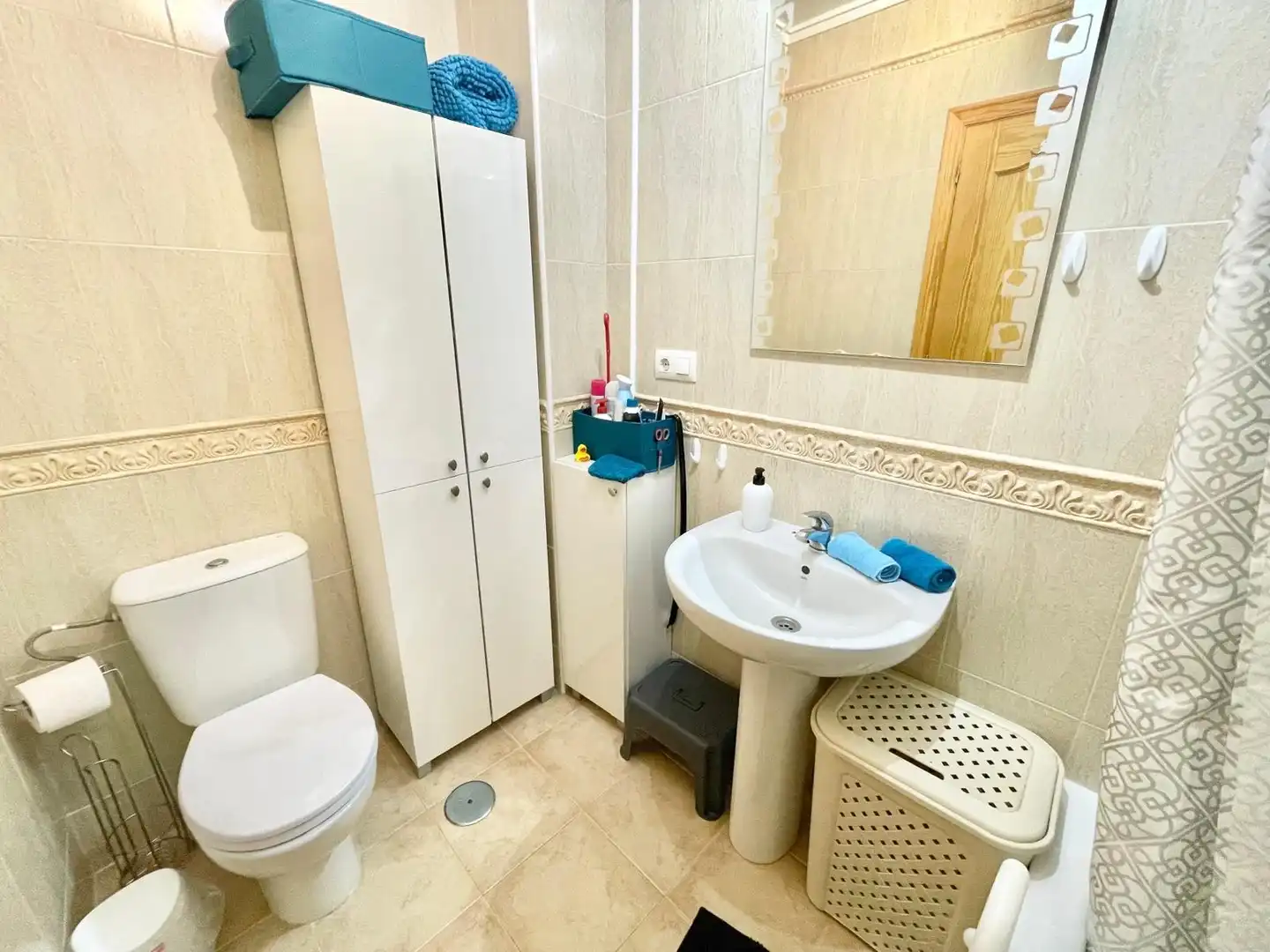 Baño de Casa o chalet de alquiler en Pilar de la Horadada con Aire acondicionado, Terraza y Piscina