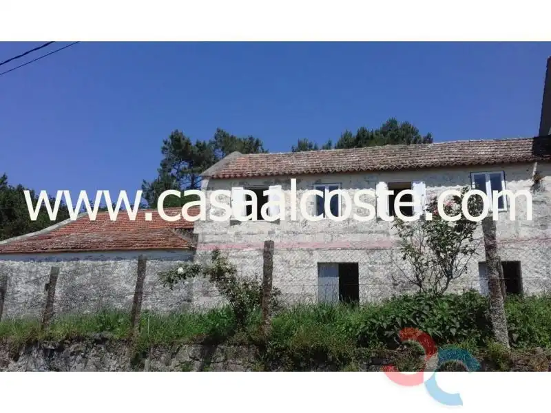 Vista exterior de Casa o chalet en venta en Marín con Terraza
