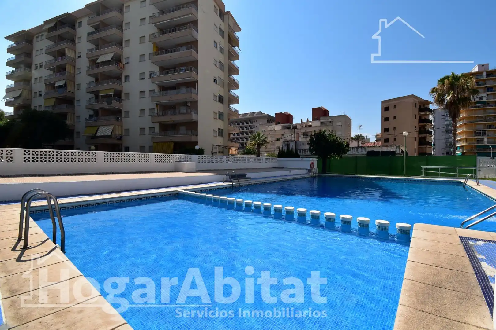 Swimming pool of Flat for sale in Miramar  with Air Conditioner, Terrace and Balcony