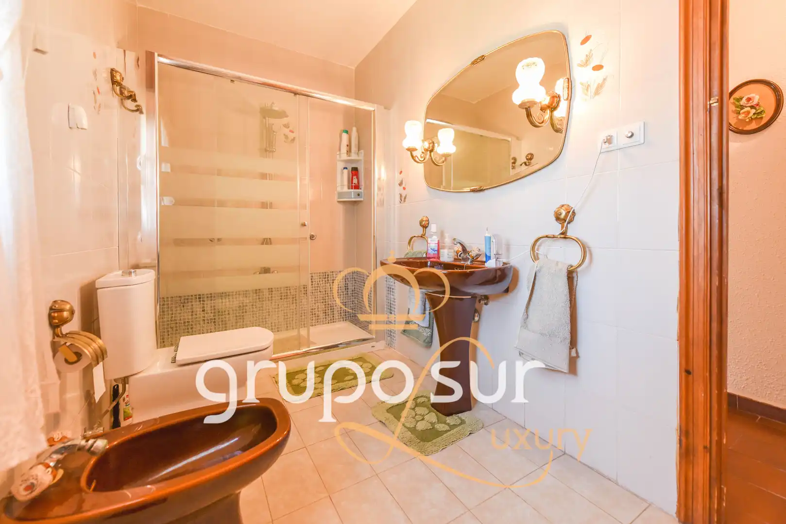 Baño de Casa o chalet en venta en Trigueros del Valle con Calefacción, Jardín privado y Terraza