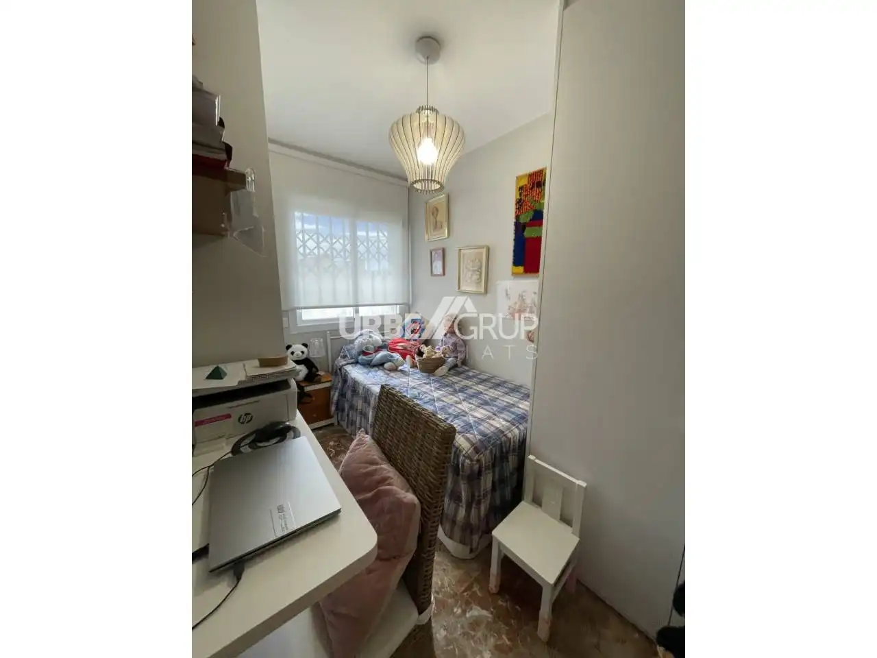 Schlafzimmer von Wohnung zum Verkauf in Terrassa mit Klimaanlage, Heizung und Privatgarten