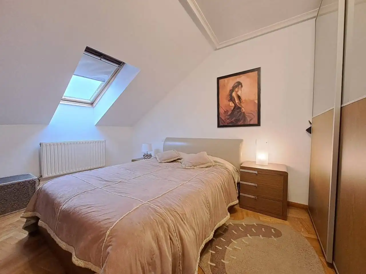 Bedroom of Attic for sale in Burgos  with Heating, Parquet flooring and Storage room
