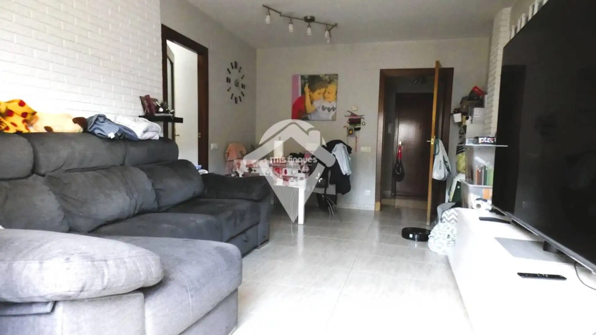 Living room of Flat for sale in Terrassa  with Heating and Balcony