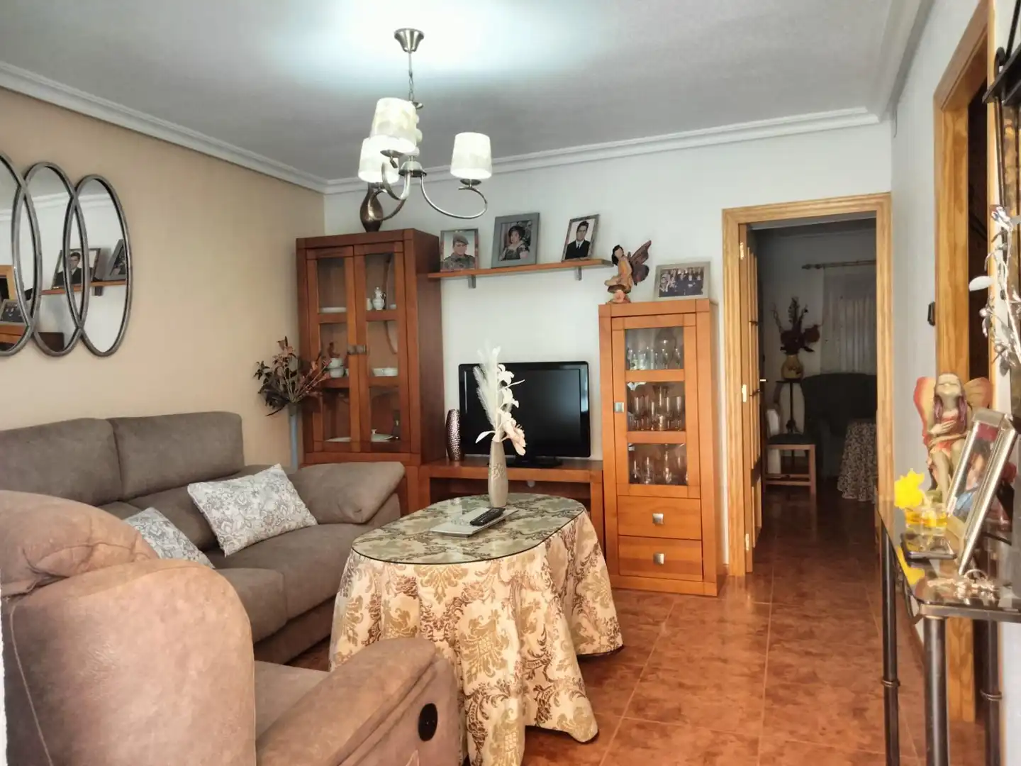 Sala d'estar de Casa o xalet en venda en Bullas