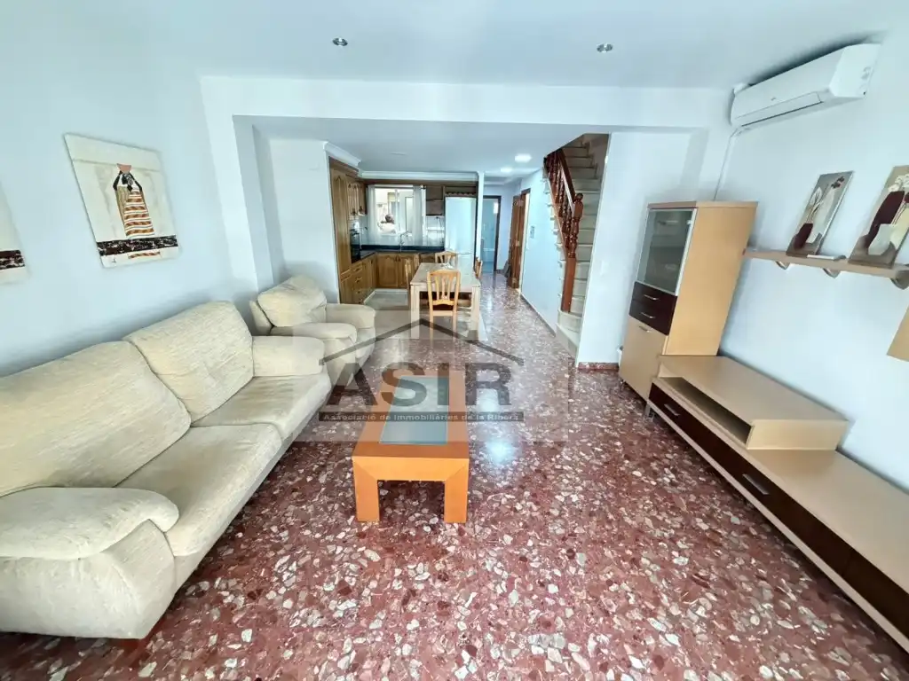 Sala de estar de Casa o chalet en venta en Alzira con Aire acondicionado