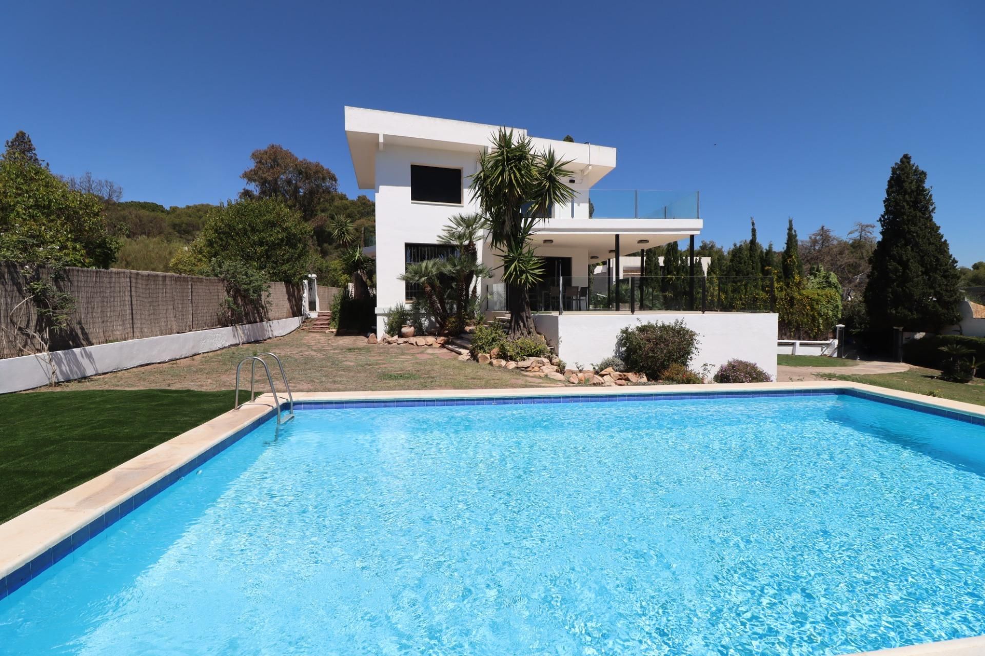 Piscina de Casa o xalet de lloguer en Godella amb Calefacció, Jardí privat i Terrassa