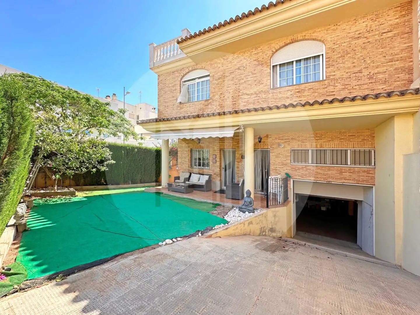 Exterior view of Detached homes for sale in Sagunto / Sagunt  with Private garden, Terrace and Balcony