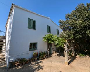Exterior view of House or chalet for sale in Mont-ras  with Private garden and Alarm