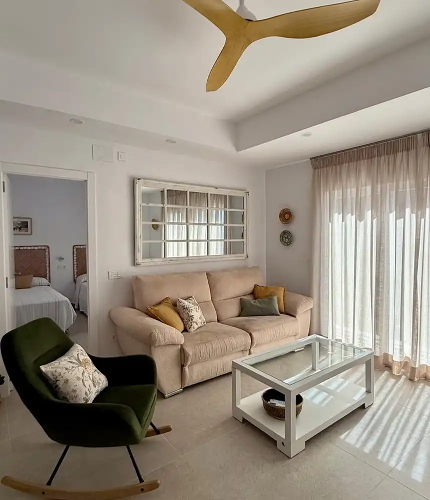 Living room of Flat for rent in Almuñécar  with Furnished