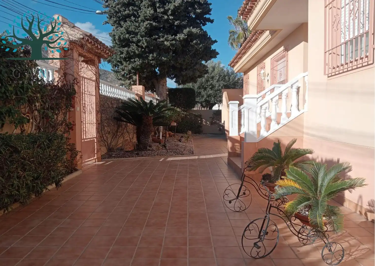 Jardí de Casa o xalet en venda en Mazarrón amb Calefacció, Jardí privat i Terrassa
