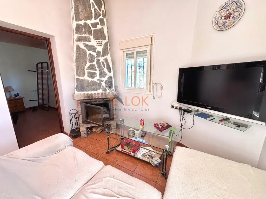 Living room of Houses for sale in El Borge  with Terrace and Swimming Pool