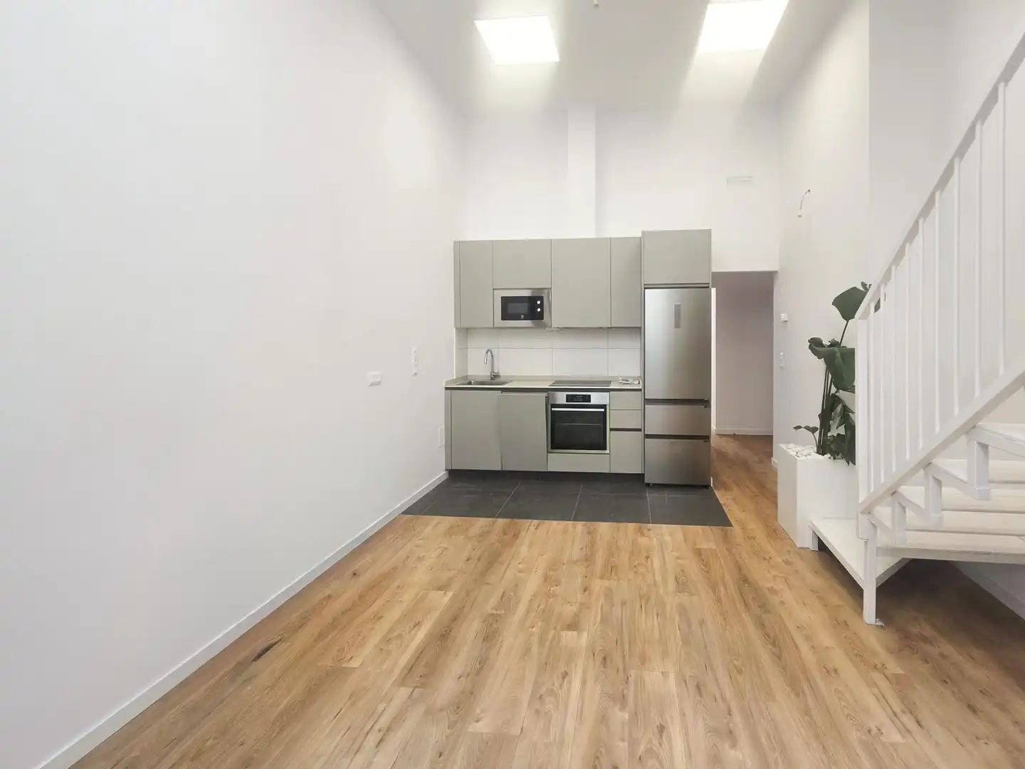 Cocina de Planta baja en venta en A Coruña Capital  con Calefacción y Jardín privado