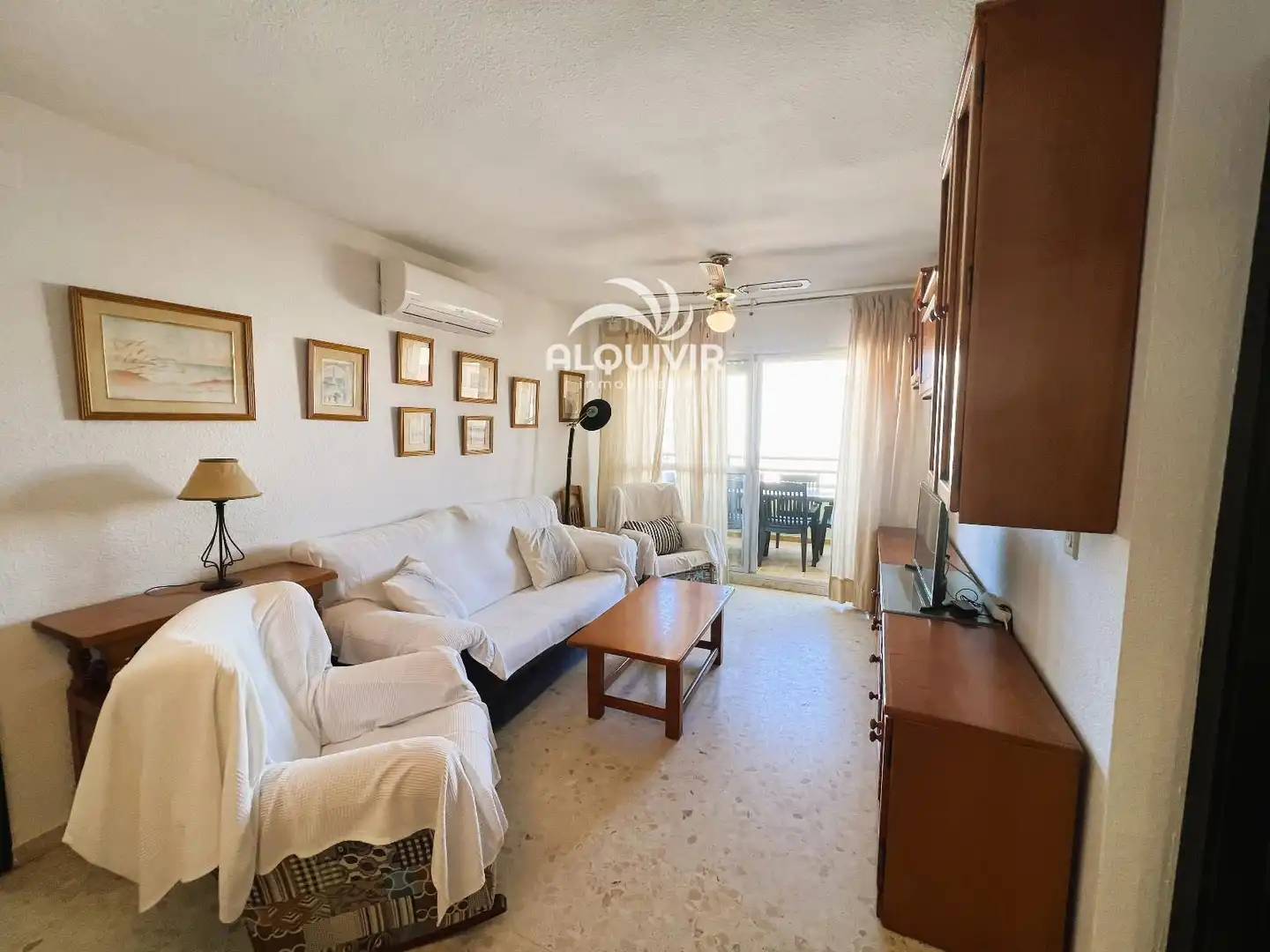 Living room of Flat for sale in Almonte  with Air Conditioner, Terrace and Swimming Pool