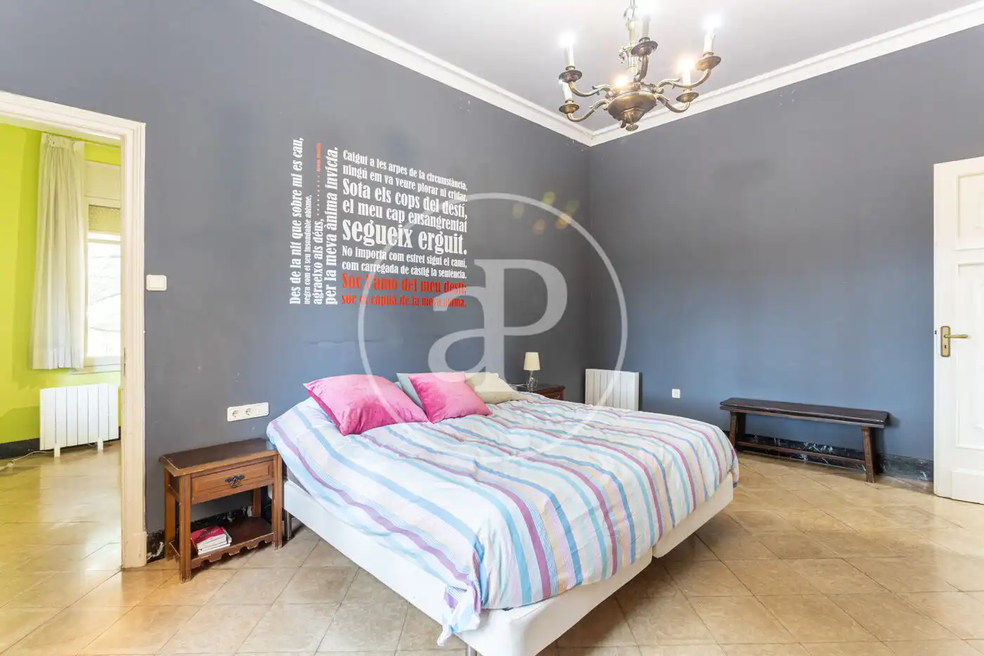 Bedroom of Houses for sale in Terrassa  with Heating, Private garden and Terrace