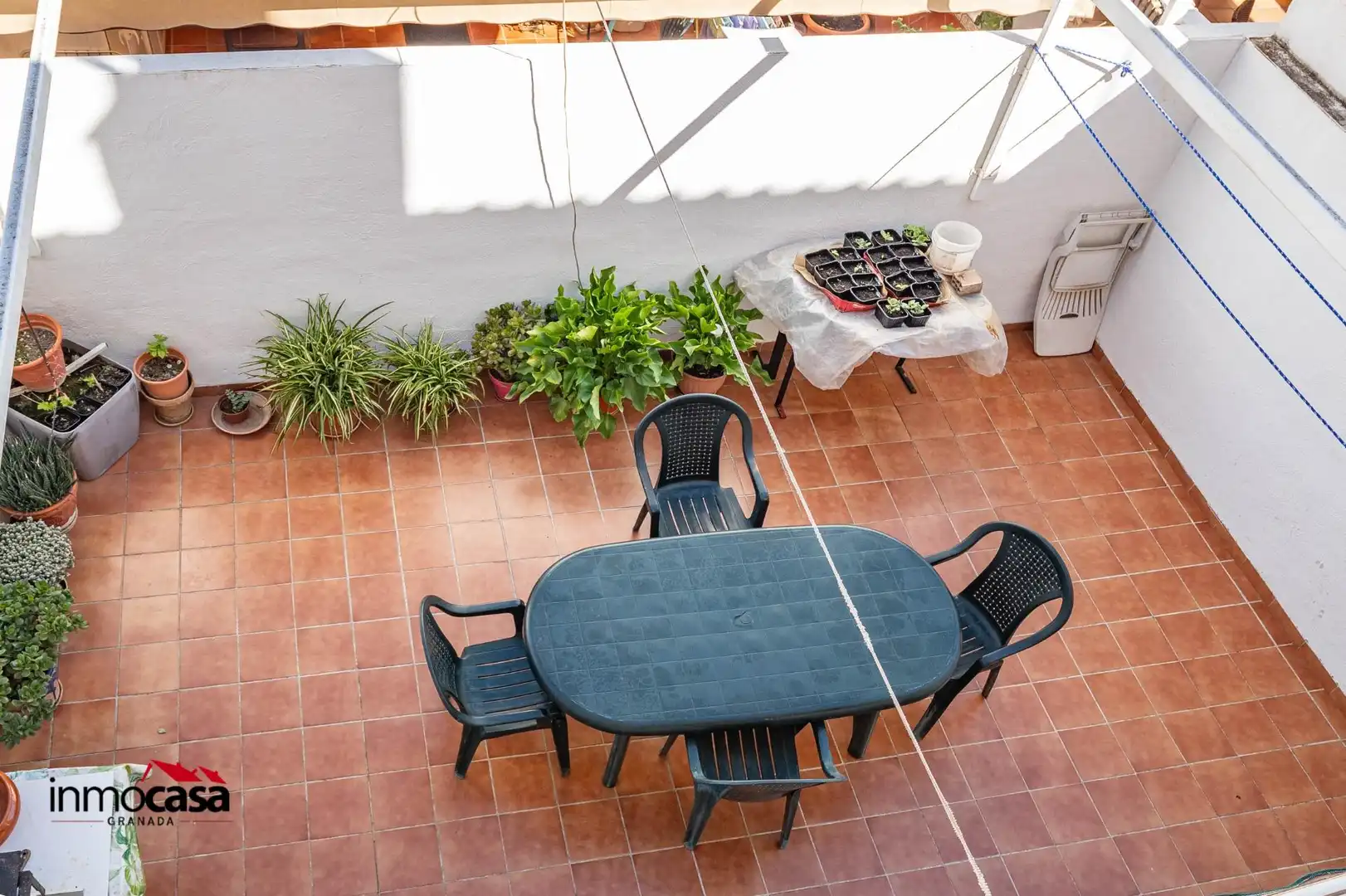 Terrassa de Casa adosada en venda en Armilla amb Aire condicionat, Calefacció i Jardí privat