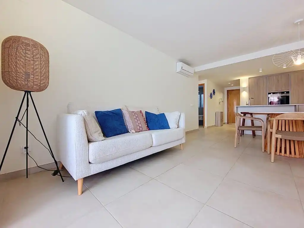 Living room of Flat for rent in Altea  with Air Conditioner, Heating and Private garden