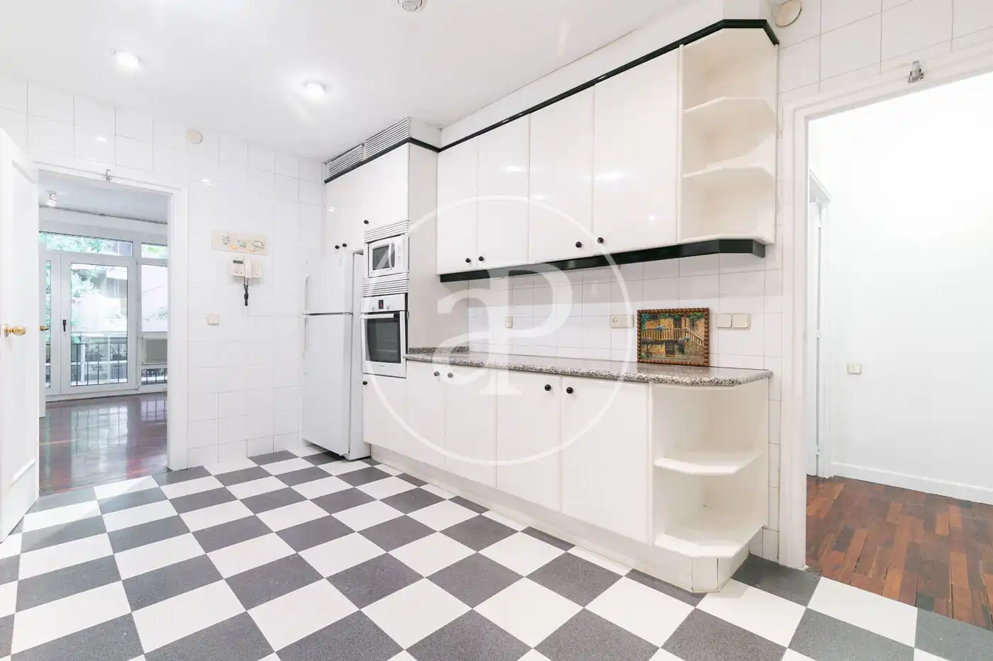 Cocina de Piso de alquiler en Barcelona con Aire acondicionado, Calefacción y Terraza
