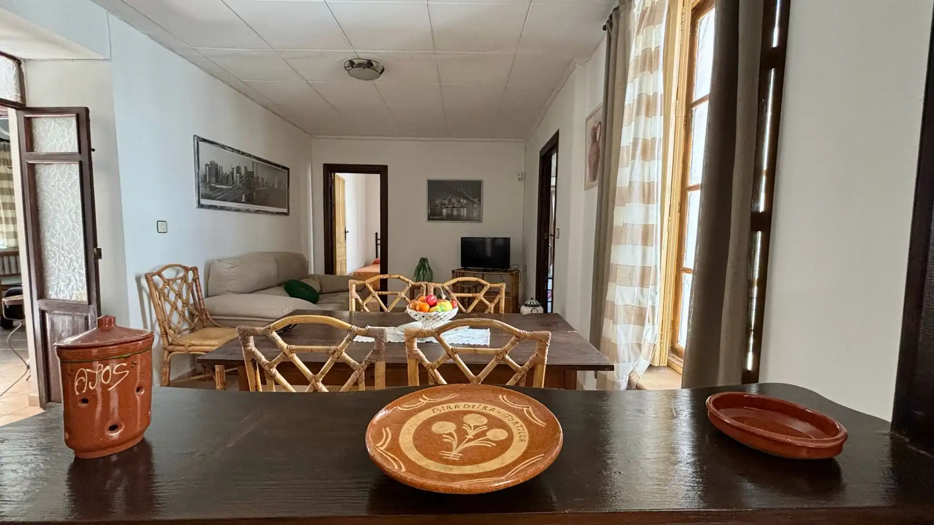 Comedor de Casa o chalet en venta en Fuente Álamo de Murcia con Jardín privado y Amueblado