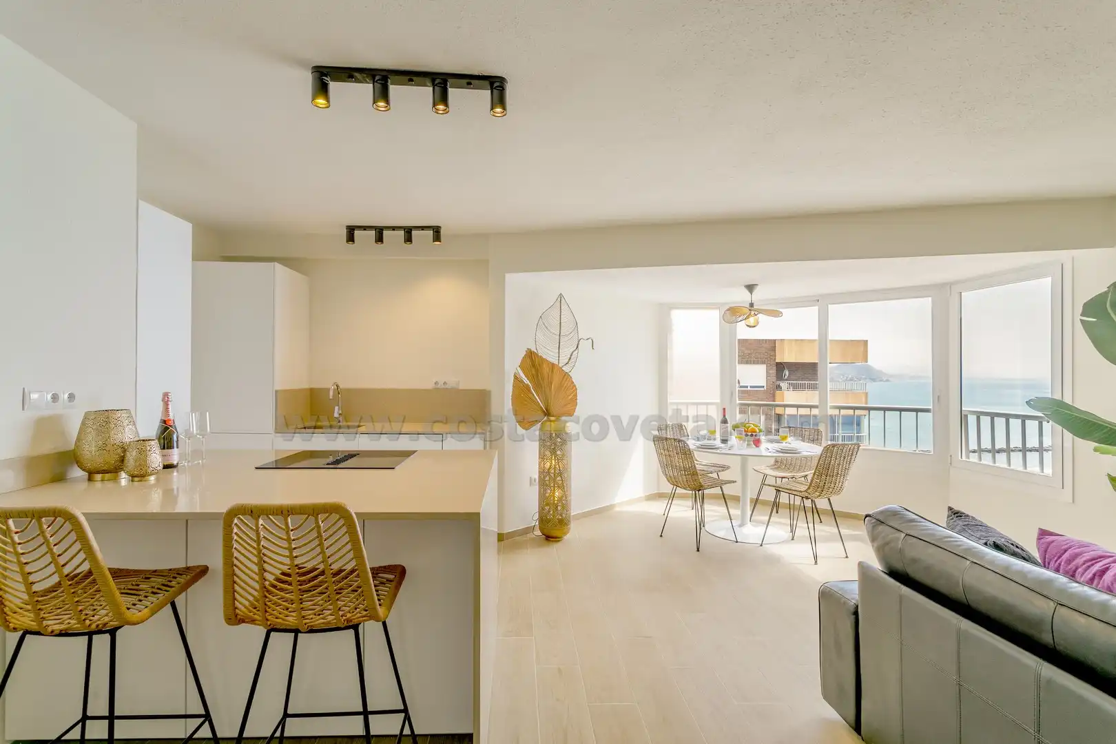 Living room of Attic for sale in El Campello  with Air Conditioner, Storage room and Furnished