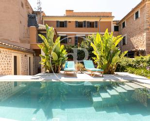 Vista exterior de Casa o xalet en venda en Sóller amb Aire condicionat, Terrassa i Piscina