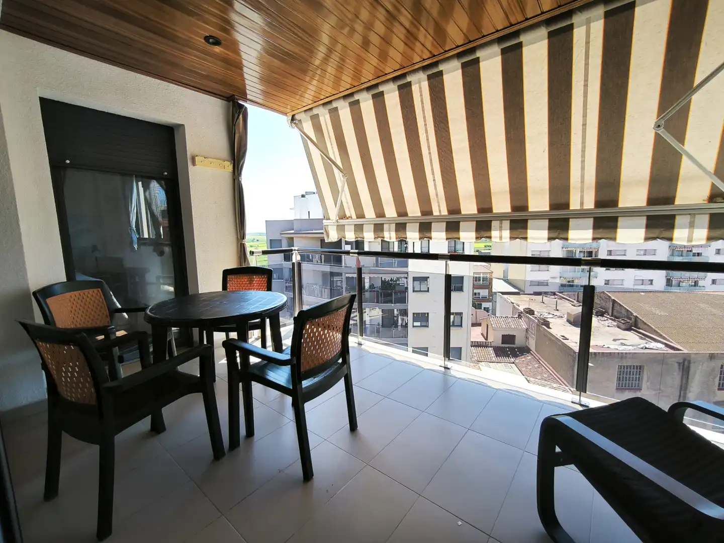 Terrasse von Wohnung zum Verkauf in La Ràpita mit Klimaanlage, Terrasse und Möbliert