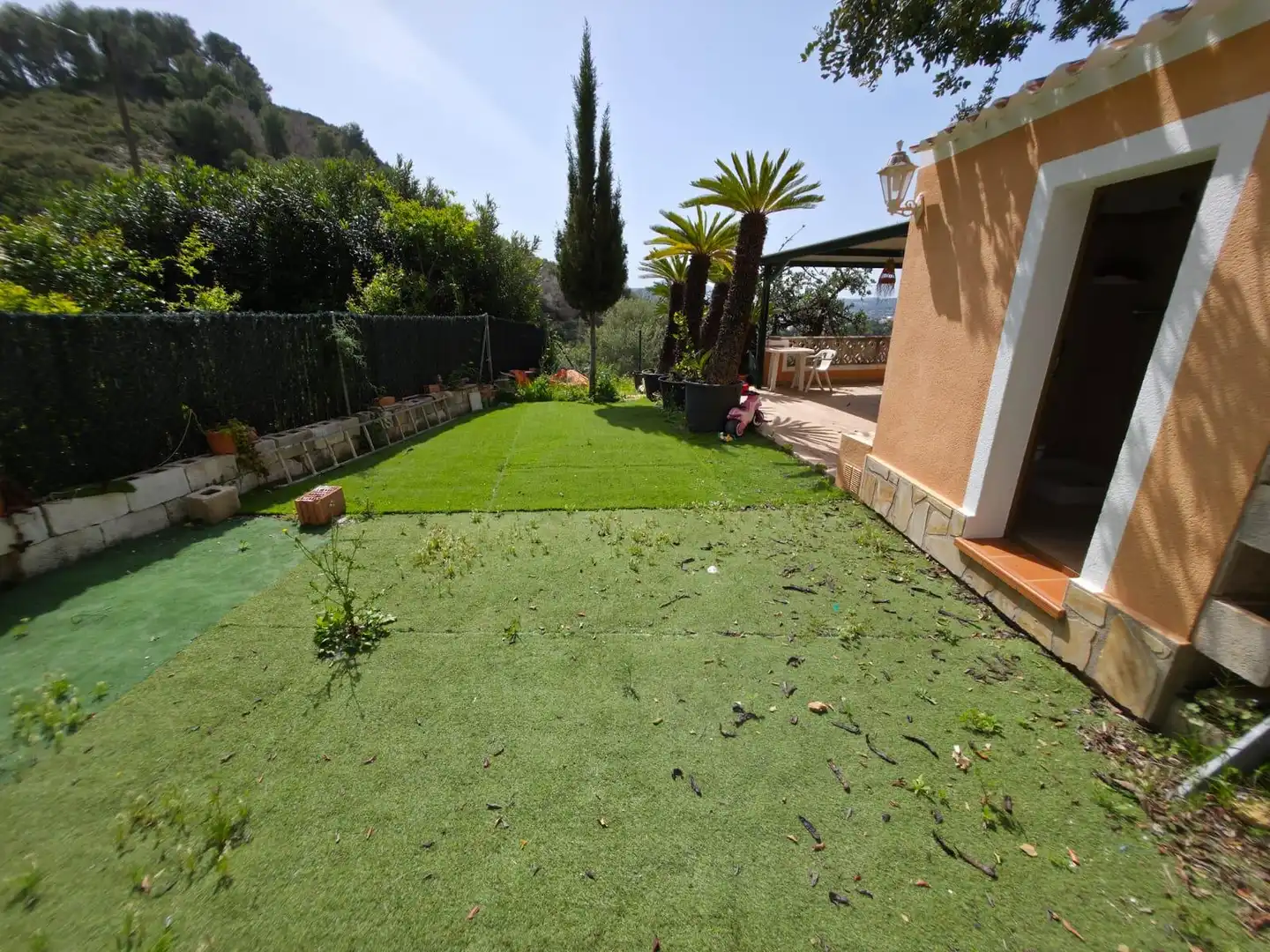 Garden of Houses for sale in Jávea / Xàbia  with Air Conditioner, Heating and Private garden