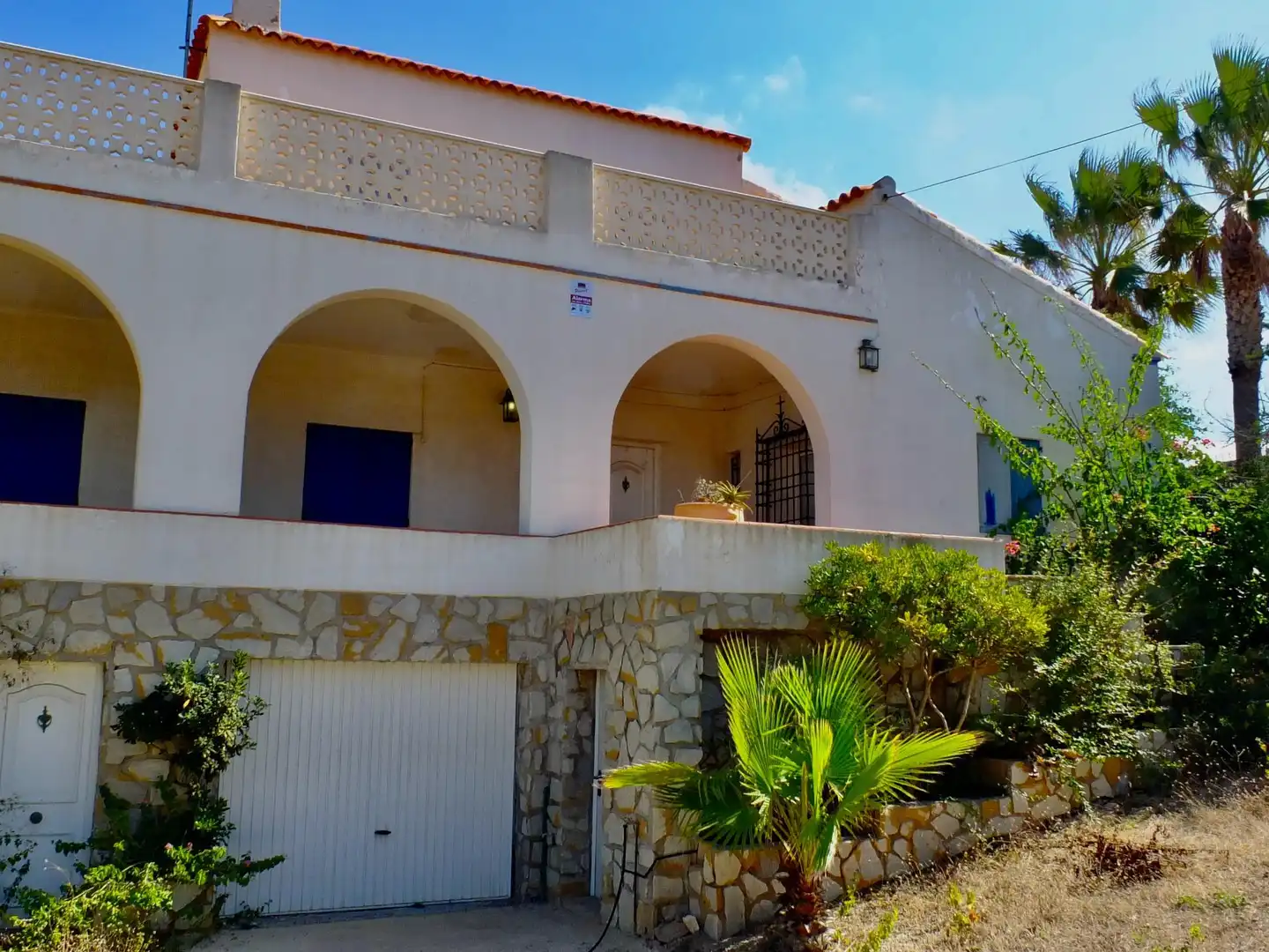 Vista exterior de Casa o chalet en venta en Cartagena con Jardín privado y Terraza