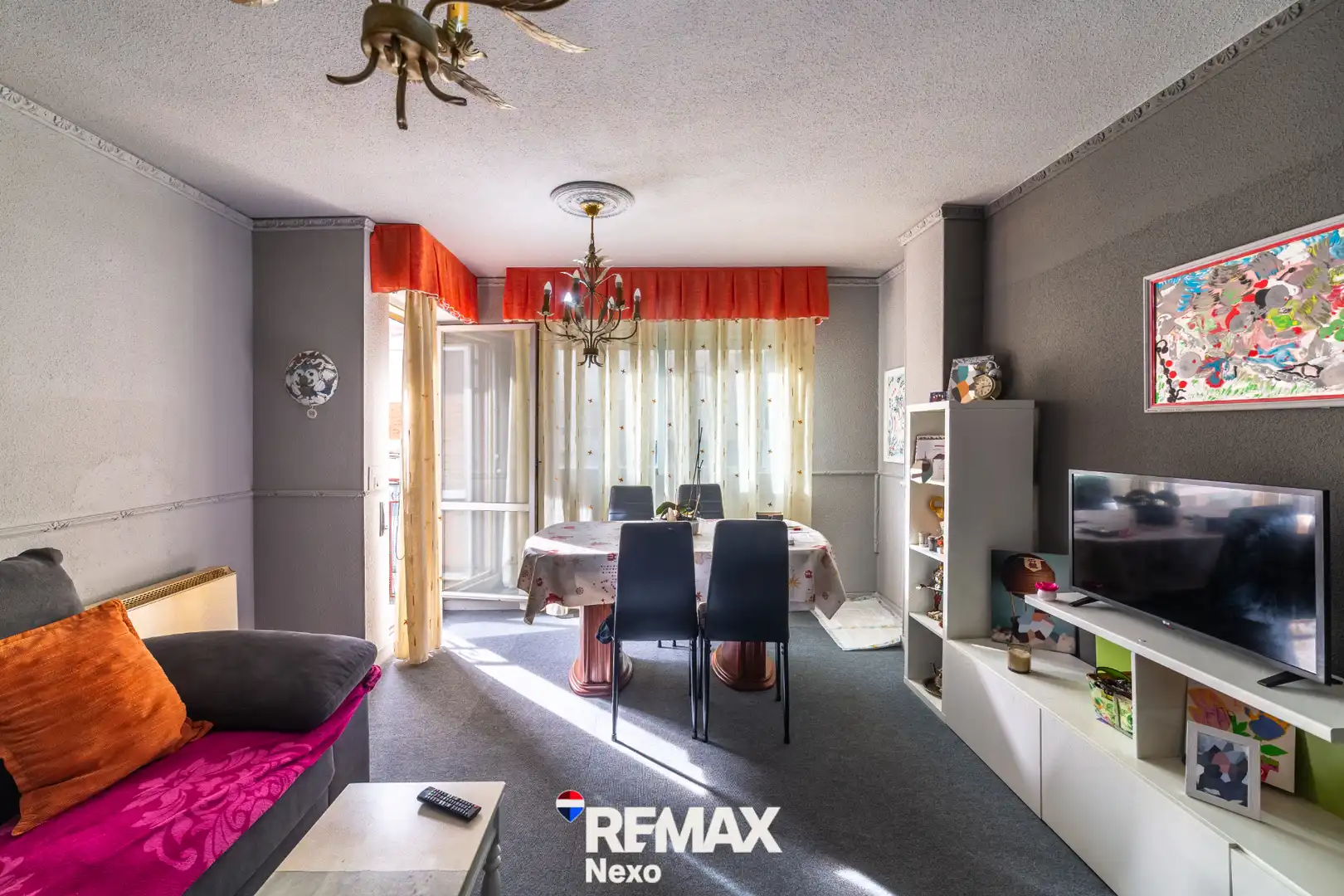 Wohnzimmer von Wohnung zum Verkauf in Benavente mit Heizung, Parkett und Terrasse