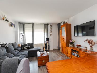 Living room of Attic for sale in Sant Celoni  with Heating, Parquet flooring and Terrace