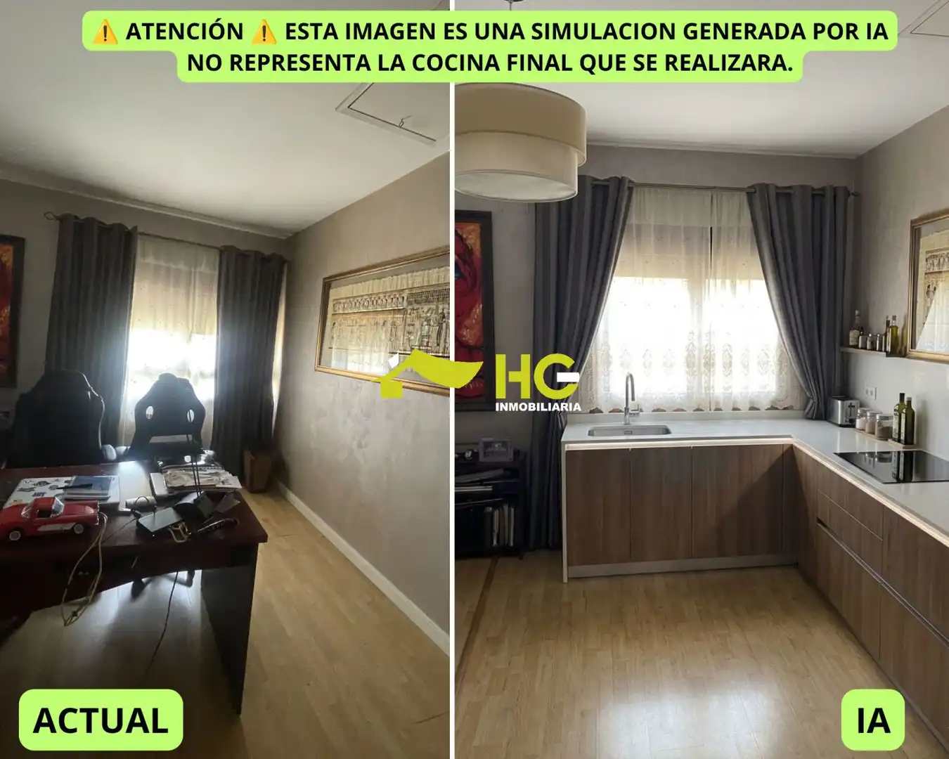 Cocina de Piso de alquiler en Villaviciosa de Odón con Aire acondicionado y Calefacción