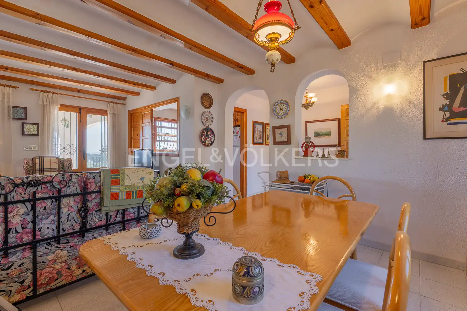 Dining room of Houses for sale in Dénia  with Air Conditioner, Heating and Private garden