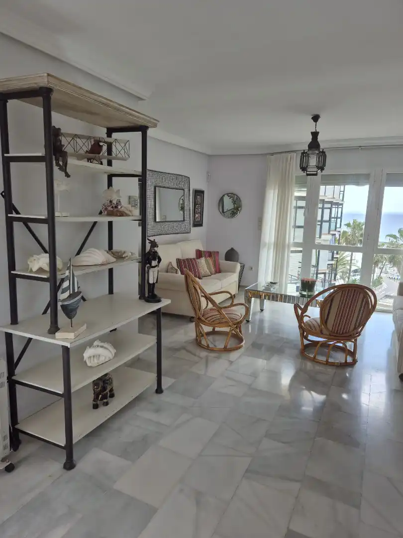 Living room of Attic for sale in Marbella  with Air Conditioner, Heating and Terrace