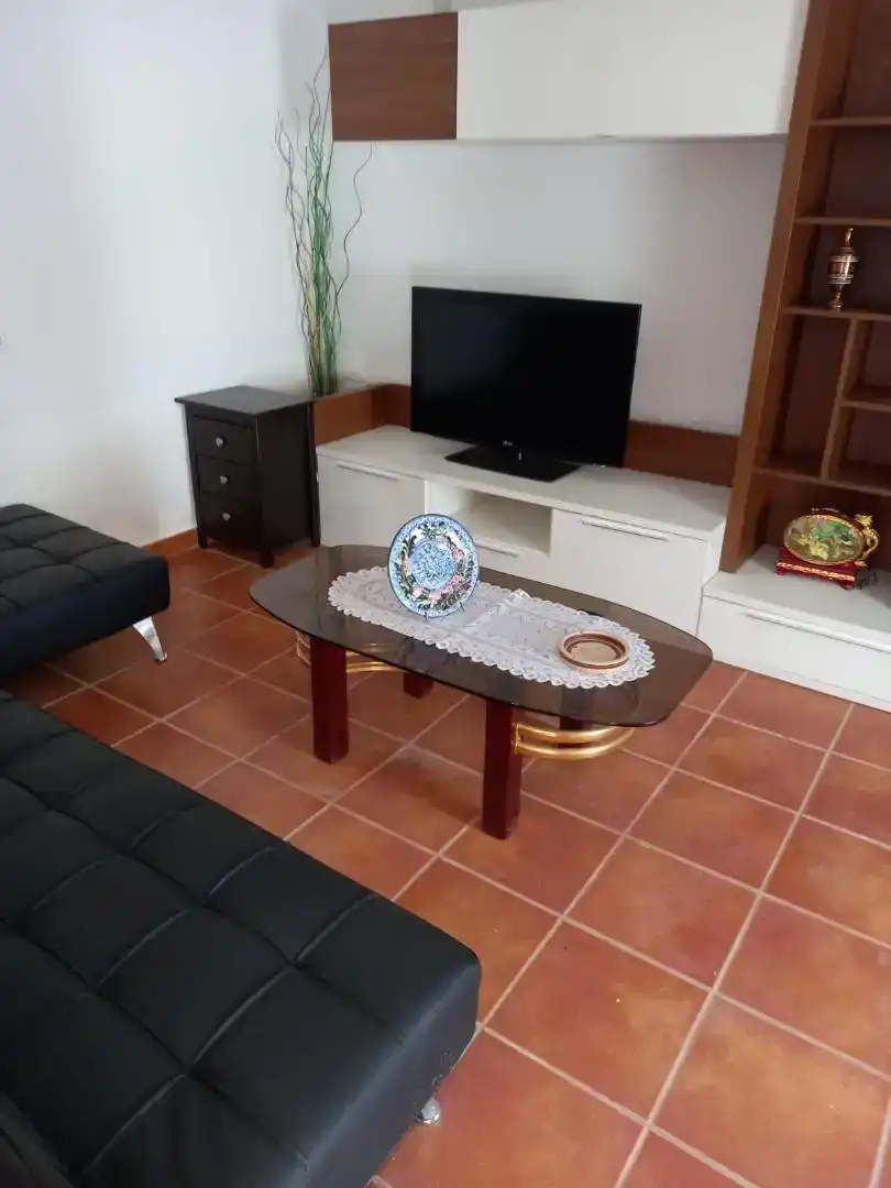 Sala de estar de Casa adosada en venta en Valdefinjas, Zamora